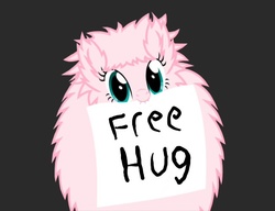 Size: 650x500 | Tagged: safe, oc, oc only, oc:fluffle puff, cute, flufflebetes, free hug, free hugs, ocbetes, solo