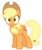 Size: 3750x4500 | Tagged: safe, artist:reginault, applejack, earth pony, pony, g4, sweet and elite, .svg available, absurd resolution, applejack's hat, cowboy hat, female, hat, looking at you, simple background, solo, transparent background, vector, wide eyes