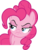 Size: 6000x7985 | Tagged: safe, artist:fluttershy_z, pinkie pie, earth pony, pony, g4, the cutie map, .ai available, .svg available, absurd resolution, female, simple background, solo, transparent background, vector, when she doesn't smile