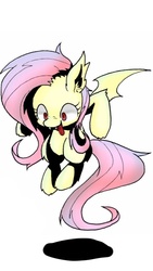 Size: 577x1024 | Tagged: safe, artist:snake_pony, fluttershy, g4, female, flutterbat, solo