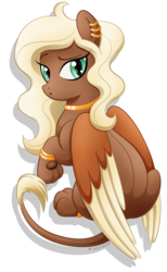 Size: 1024x1660 | Tagged: safe, artist:littlehybridshila, oc, oc only, oc:vite, pegasus, pony, sphinx, paws, simple background, solo, sphinx oc, transparent background, underpaw, wristband