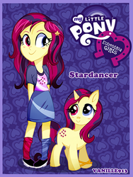 Size: 1024x1362 | Tagged: safe, artist:spookyle, oc, oc only, oc:stardancer, equestria girls, g4, heterochromia