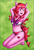 Size: 430x630 | Tagged: safe, artist:izka-197, oc, oc only, oc:strawberry surprise, anthro, armpits, solo