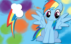 Size: 2560x1600 | Tagged: safe, artist:alicehumansacrifice0, rainbow dash, g4, female, solo, wallpaper