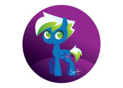 Size: 2100x1500 | Tagged: safe, artist:spacetime042, oc, oc only, oc:spacetime, pegasus, pony, color, digital art, pegasister, solo