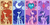 Size: 1600x808 | Tagged: safe, artist:flamevulture17, princess cadance, princess celestia, princess luna, twilight sparkle, alicorn, pony, g4, alicorn tetrarchy, female, mare, twilight sparkle (alicorn)