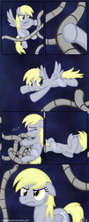 Size: 1280x3155 | Tagged: safe, artist:moemneop, derpy hooves, pegasus, pony, comic:return to equestria, g4, comic, female, mare, solo