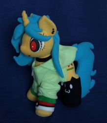 Size: 1556x1787 | Tagged: safe, artist:adamar44, oc, oc only, clothes, earring, hoodie, irl, photo, piercing, plushie, pokémon, socks