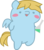 Size: 997x1122 | Tagged: safe, artist:rossdubyah, oc, oc only, oc:chiral mane, pegasus, pony, chibi, cute, mitchirineko march, pony parade, solo