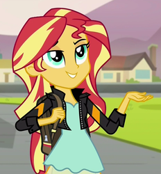 Size: 925x997 | Tagged: safe, screencap, sunset shimmer, equestria girls, g4, my little pony equestria girls: friendship games, female, reaction image, solo