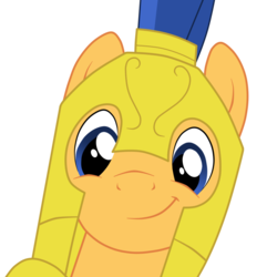 Size: 900x900 | Tagged: safe, artist:dr-lesh, flash sentry, pegasus, pony, g4, cute, diasentres, happy, male, royal guard, simple background, smiling, solo, transparent background, vector