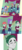 Size: 545x1239 | Tagged: safe, screencap, crystal lullaby, indigo wreath, marco dafoy, melon mint, mystery mint, human, equestria girls, g4, my little pony equestria girls: friendship games, animation error, background human, defeated, desperation, legs, losing, nose, smug, wreath's whys, yearbook