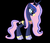 Size: 1592x1376 | Tagged: safe, artist:frozenightpl, fluttershy, princess luna, oc, oc:princess flutterluna, g4, clothes, crown, fusion, shoes, solo