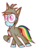 Size: 917x1185 | Tagged: safe, artist:mr-degration, rainbow dash, g4, animal costume, clothes, female, simple background, solo, suit, transparent background