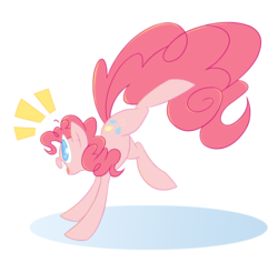 Size: 1280x1211 | Tagged: safe, artist:kelcasual, pinkie pie, g4, female, simple background, solo, transparent background