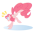 Size: 1280x1211 | Tagged: safe, artist:kelcasual, pinkie pie, g4, female, simple background, solo, transparent background