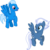 Size: 4031x4000 | Tagged: safe, artist:ambassad0r, night glider, oc, pegasus, pony, g4, absurd resolution, duo, show accurate, simple background, transparent background, vector, wink