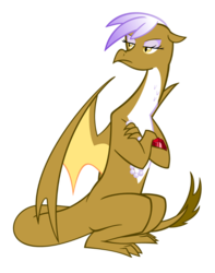 Size: 800x1015 | Tagged: safe, artist:queencold, gilda, dragon, g4, dragoness, dragonified, female, gem, gildragon, necklace, pearl, simple background, solo, species swap, transparent background