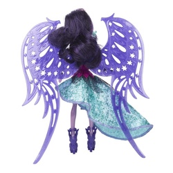 Size: 1000x1000 | Tagged: safe, sci-twi, twilight sparkle, equestria girls, g4, my little pony equestria girls: friendship games, doll, female, high heels, irl, midnight sparkle, outfit, photo, toy, wings