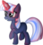 Size: 3000x3133 | Tagged: safe, artist:theshadowstone, oc, oc only, oc:silverlay, original species, umbra pony, blank flank, high res, magic, raised hoof, simple background, solo, transparent background, vector
