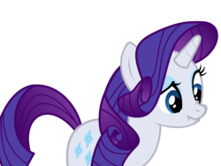 Size: 5500x4125 | Tagged: safe, artist:theshadowstone, rarity, pony, unicorn, g4, absurd resolution, female, mare, scrunchy face, simple background, solo, transparent background, vector