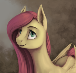 Size: 801x768 | Tagged: safe, artist:28gooddays, fluttershy, pegasus, pony, g4, female, smiling, solo