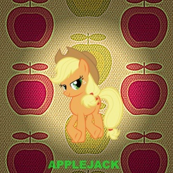 Size: 800x800 | Tagged: safe, artist:selestries, applejack, g4, female, solo