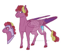 Size: 2912x2059 | Tagged: safe, artist:amaya-chans2, oc, oc only, oc:excalibur, crystal pony, hybrid, pony, helmet, high res, offspring, parent:princess cadance, parent:shining armor, parents:shiningcadance, solo