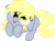 Size: 6113x4472 | Tagged: safe, artist:age3rcm, artist:nicolethebluepony, derpy hooves, pegasus, pony, g4, :p, absurd resolution, cute, derpabetes, female, floppy ears, mare, prone, simple background, smiling, solo, tongue out, transparent background, vector