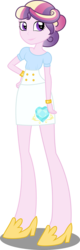 Size: 1087x3400 | Tagged: safe, artist:xebck, princess cadance, equestria girls, g4, alternate hairstyle, equestria girls-ified, female, short hair, simple background, solo, transparent background, vector