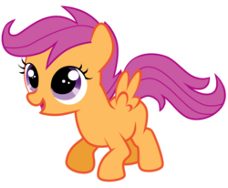 Size: 900x740 | Tagged: safe, artist:chiko997, scootaloo, g4, female, questionable source, simple background, solo, transparent background, vector