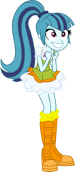 Size: 879x2000 | Tagged: safe, artist:mit-boy, sonata dusk, equestria girls, g4, chica, clothes, crossover, dress, female, five nights at freddy's, simple background, solo, transparent background, vector