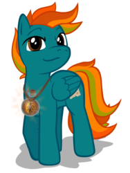 Size: 1200x1600 | Tagged: safe, artist:alevgor, oc, oc only, oc:random dash, a world renewed, simple background, solo, transparent background, vector