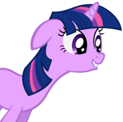 Size: 3798x3784 | Tagged: safe, artist:santafer, twilight sparkle, g4, read it and weep, female, high res, lip bite, simple background, solo, transparent background, vector