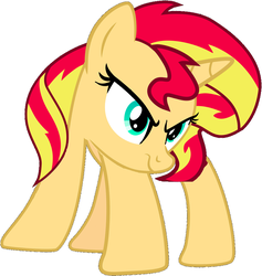 Size: 947x999 | Tagged: safe, sunset shimmer, crab pony, pony, equestria girls, g4, female, meme, nightmare fuel, not salmon, simple background, solo, transparent background, wat, what has science done