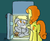 Size: 1280x1048 | Tagged: safe, artist:mkogwheel, carrot top, derpy hooves, golden harvest, pegasus, pony, g4, derp, female, freezer, i emptied your fridge, mare, muffin, newbie artist training grounds, pony in fridge, refrigerator, shivering