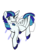 Size: 1417x1826 | Tagged: safe, artist:kna, oc, oc only, oc:rainy, pegasus, pony, blue eyes, smiling, solo, wings