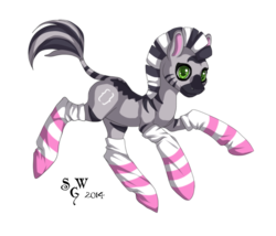 Size: 1500x1283 | Tagged: safe, oc, oc only, oc:zebra north, zebra, clothes, femboy, male, socks, solo, stallion, striped socks, zebra femboy, zebra oc
