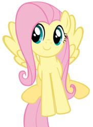 Size: 2954x4054 | Tagged: safe, artist:fallingcomets, artist:teiptr, fluttershy, pony, g4, cute, female, flying, shyabetes, simple background, solo, transparent background, vector