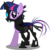 Size: 936x942 | Tagged: safe, artist:zacatron94, twilight sparkle, changeling, g4, changelingified, female, simple background, solo, transparent background, twiling