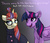 Size: 999x855 | Tagged: safe, artist:spiggy-the-cat, moondancer, twilight sparkle, alicorn, pony, unicorn, g4, dialogue, female, handsome devil, lyrics, mare, the smiths, twilight sparkle (alicorn)