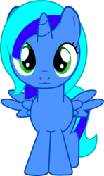 Size: 949x1601 | Tagged: safe, artist:chipmagnum, oc, oc only, oc:sneak wave, alicorn, pony, g4, alicorn oc, female, filly, simple background, solo, transparent background, vector