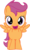 Size: 1935x3246 | Tagged: safe, artist:matty4z, scootaloo, g4, cute, cutealoo, female, happy, simple background, smiling, solo, transparent background, vector