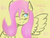 Size: 1000x750 | Tagged: safe, artist:shizuarisugawa, fluttershy, g4, female, one eye closed, solo, wink