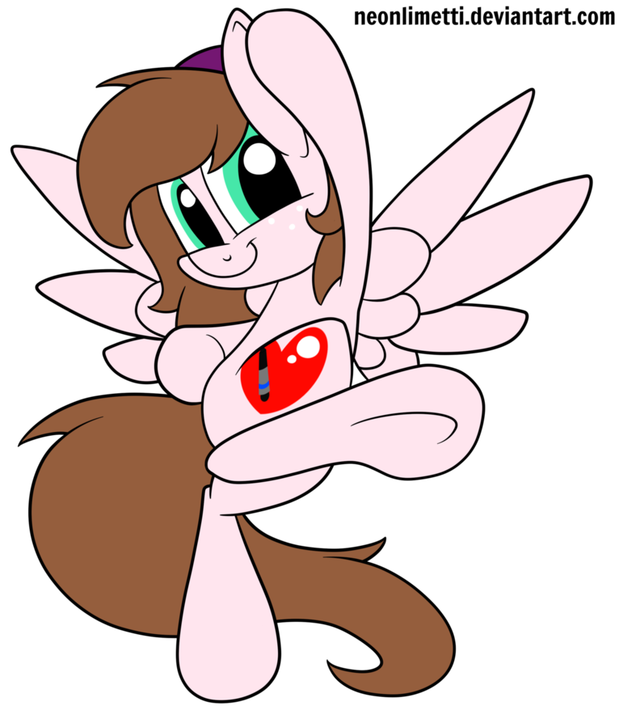 Safe Artist Neoncel Oc Oc Only Oc Doodleheart Pony Solo