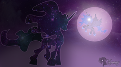 Size: 1500x829 | Tagged: safe, artist:appletaffy, princess luna, tantabus, alicorn, pony, do princesses dream of magic sheep, g4