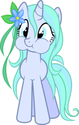 Size: 6000x9500 | Tagged: safe, artist:psychicwalnut, oc, oc only, oc:ocean blossom, pony, unicorn, absurd resolution, cute, puffy cheeks, simple background, solo, transparent background, vector