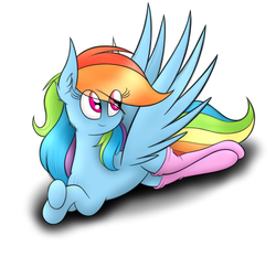 Size: 1500x1400 | Tagged: safe, artist:php66, rainbow dash, g4, clothes, socks, solo