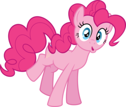 Size: 1294x1090 | Tagged: safe, artist:psychicwalnut, pinkie pie, g4, pinkie pride, female, simple background, solo, svg, transparent background, vector