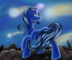 Size: 1280x1067 | Tagged: safe, artist:juniormintotter, trixie, pony, unicorn, g4, female, mare, shooting star, solo